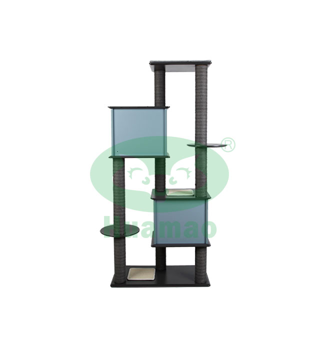 MDF Kinbor Modern Wooden Cat Tree