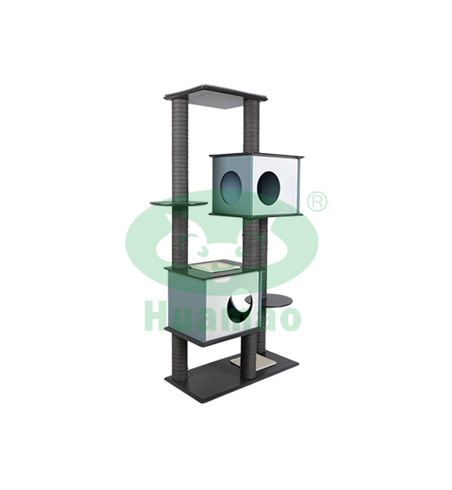 MDF Kinbor Modern Wooden Cat Tree