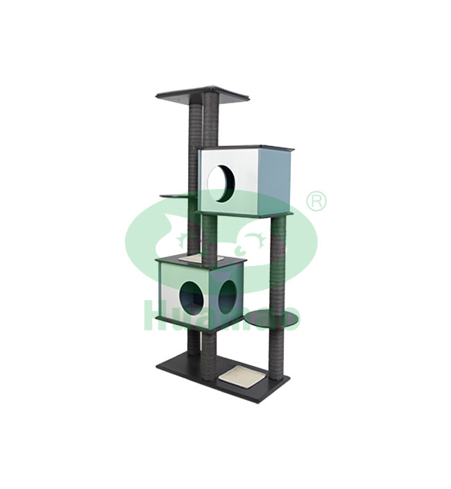 MDF Kinbor Modern Wooden Cat Tree