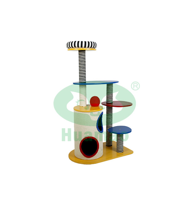MDF Pet Products Cat Tree Play House