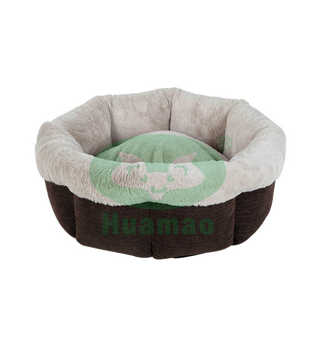 Octagon Fully Surrounded Pet Bed Cushion