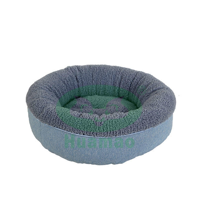 Donut Round PP Cotton Pet Bed Cushion