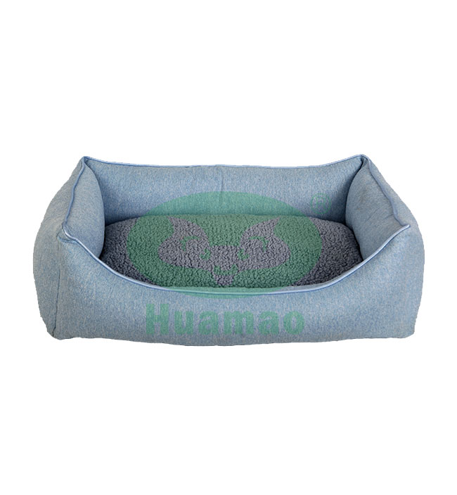 Rectangular Soft Cotton Pet Bed Cushion