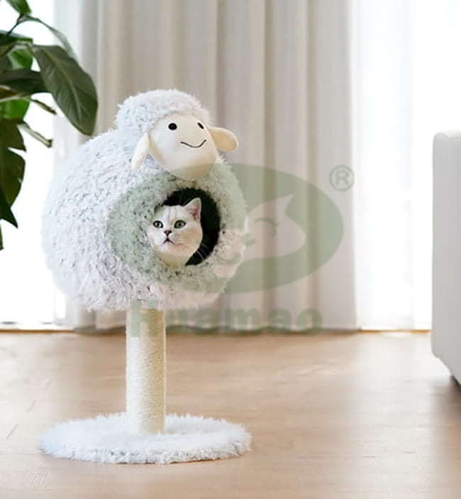 Sheep Cat tree