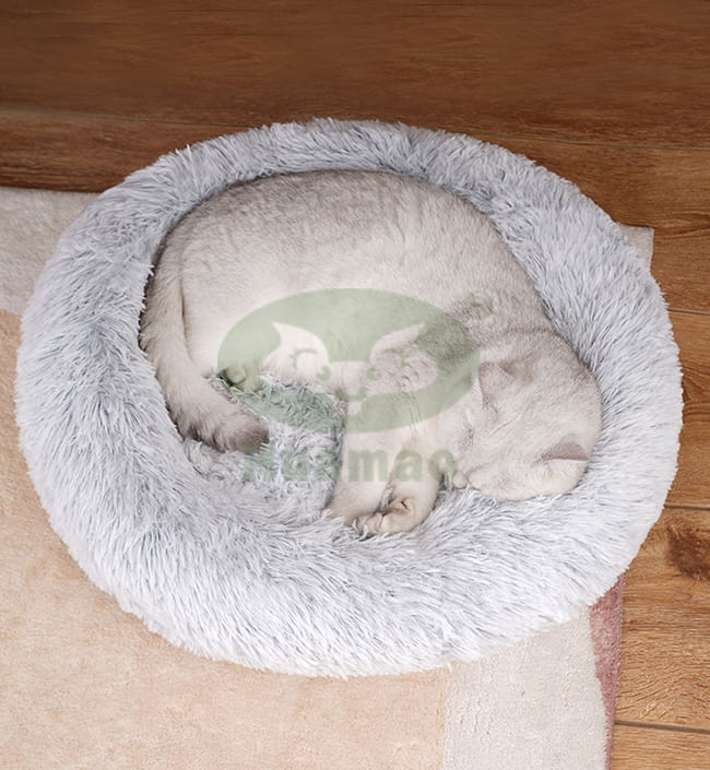 Long Plush Fluffy Pet Bed