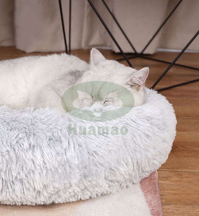 Long Plush Fluffy Pet Bed