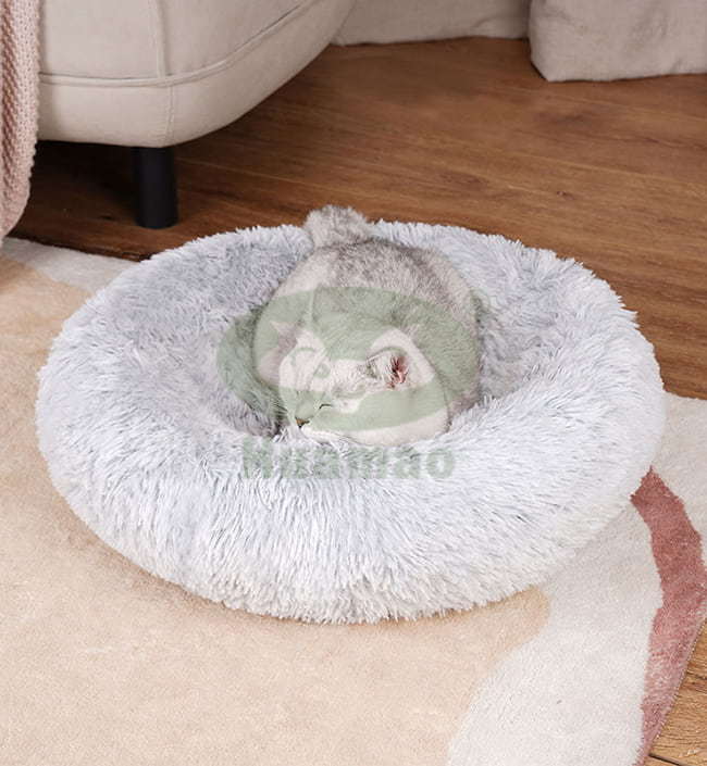 Long Plush Fluffy Pet Bed