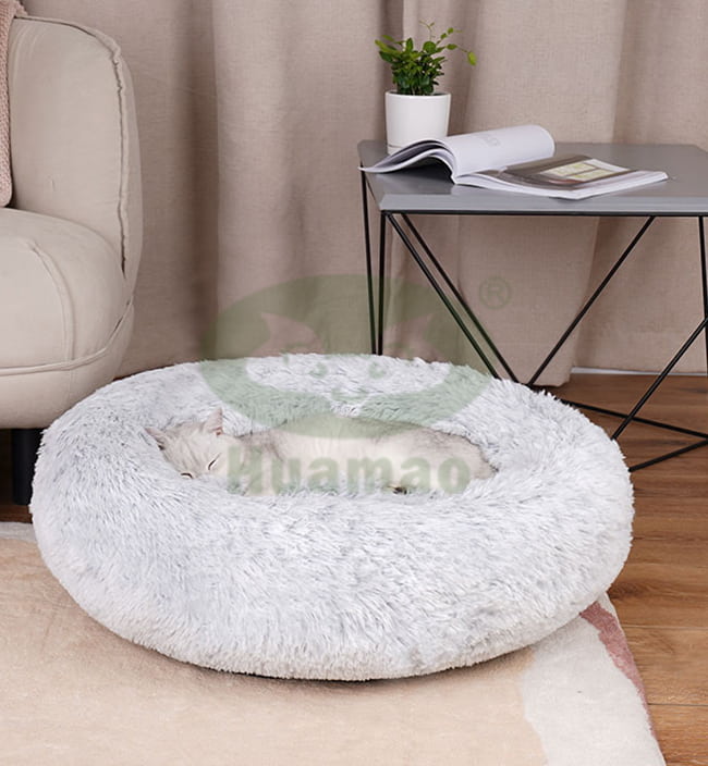 Long Plush Fluffy Pet Bed