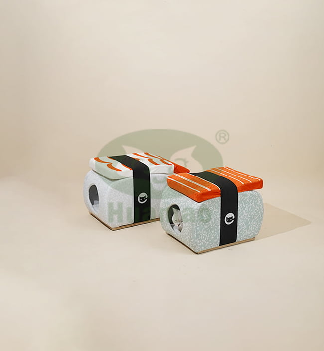 Sushi Cat House Stool